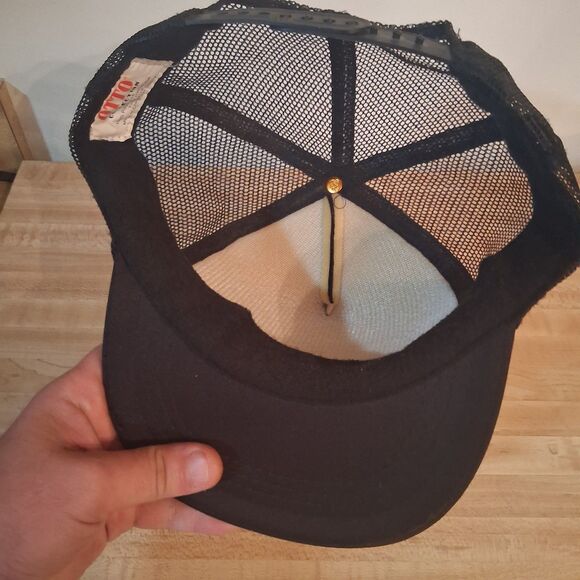 HiLife Hawaii Tree Logo Trucker Hat Black Mesh Snapback Otto Collection Youth... - Picture 4 of 4